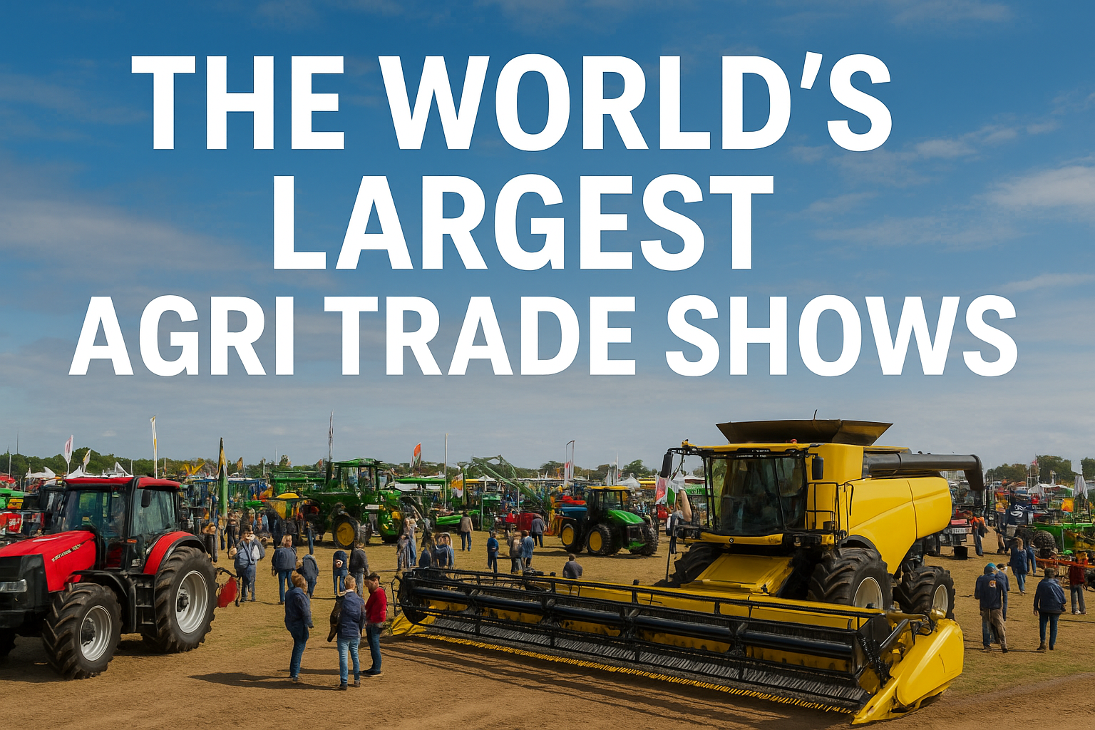 The World’s Largest Agri Trade Shows