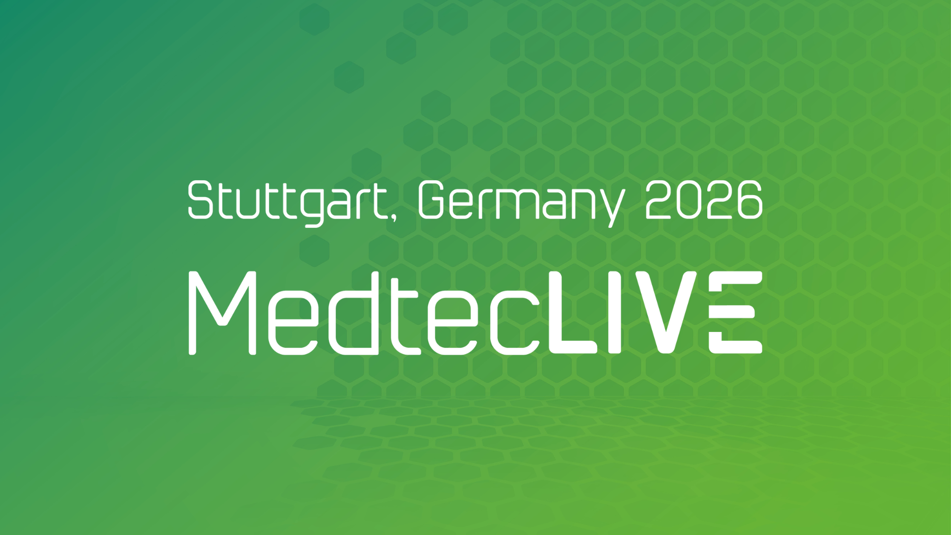 MedtecLIVE 2026