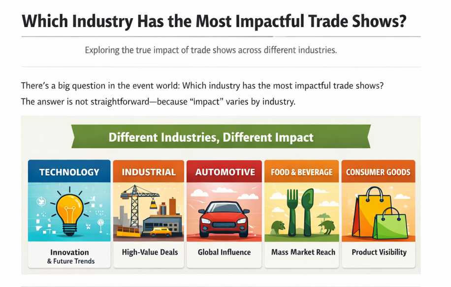 Which Industry Has the Most Impactful Trade Shows?