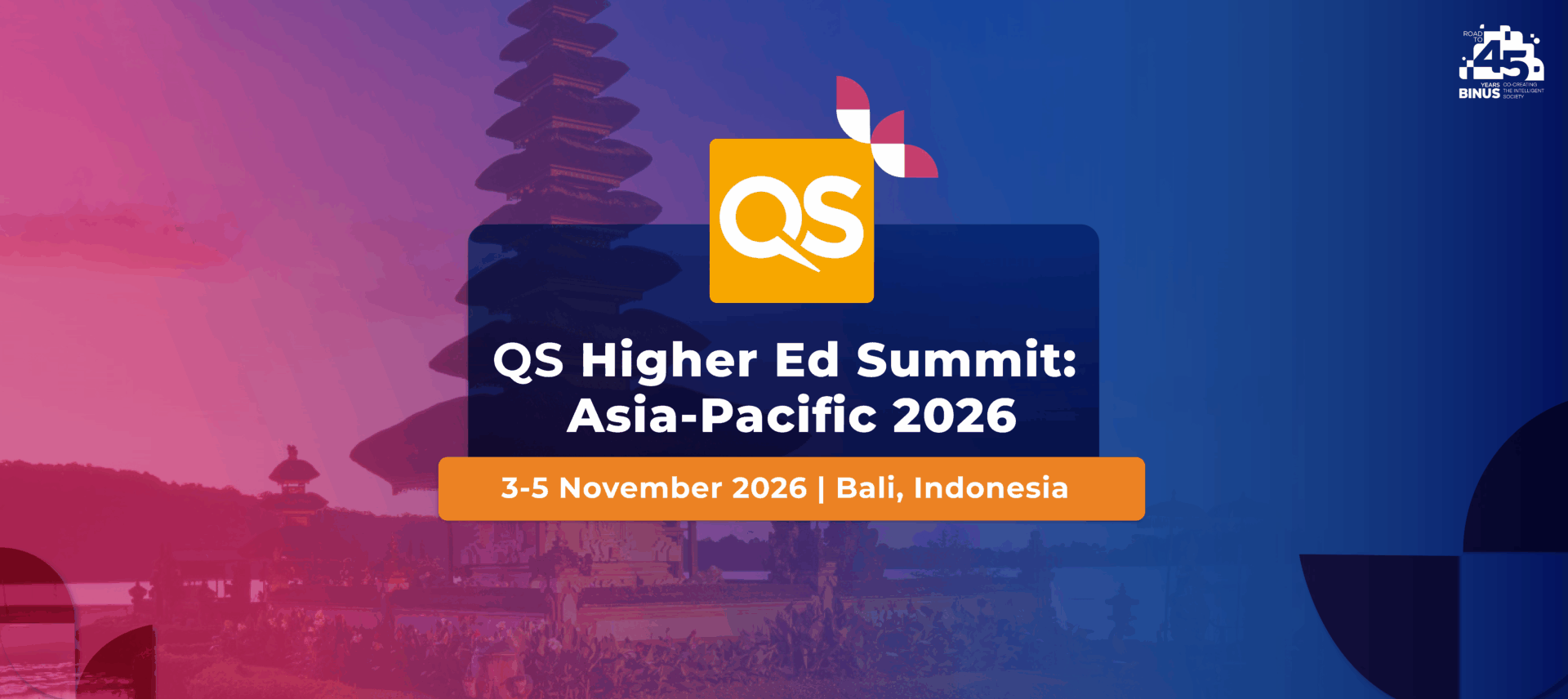 QS Higher Ed Summit: Asia Pacific 2026