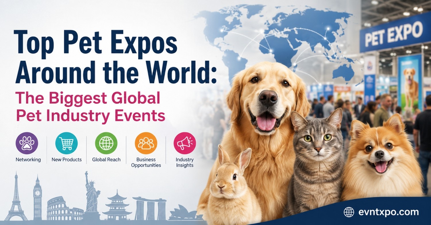 Top Pet Expos Around the World: The Biggest Global Pet Industry Events