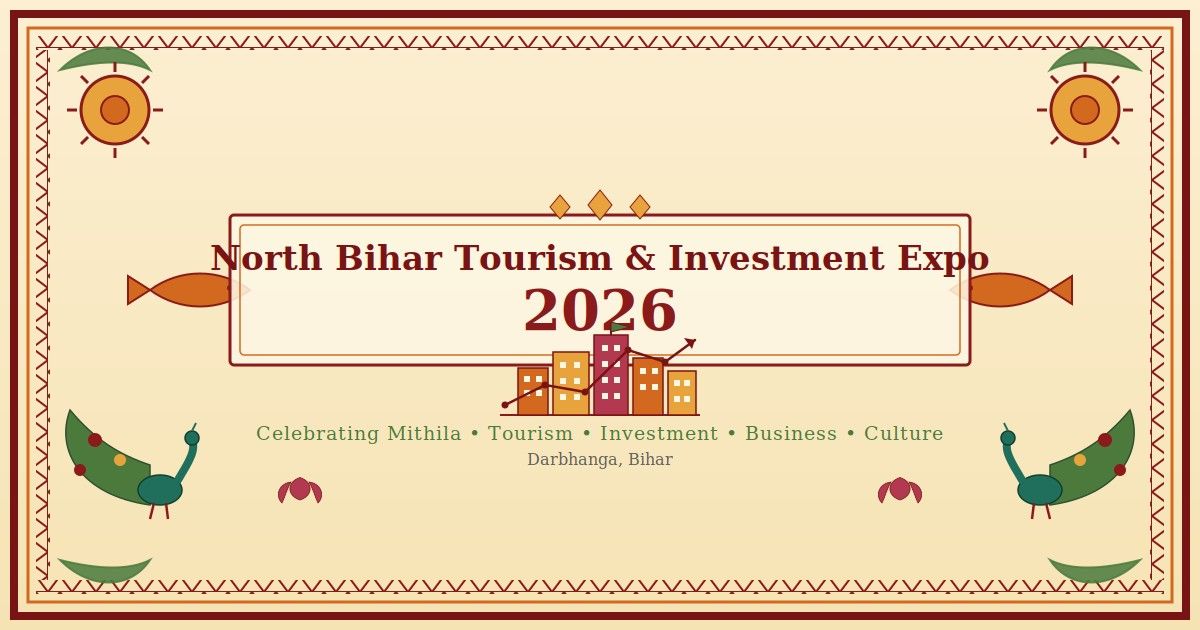 North Bihar Tourism & Investment Expo 2026