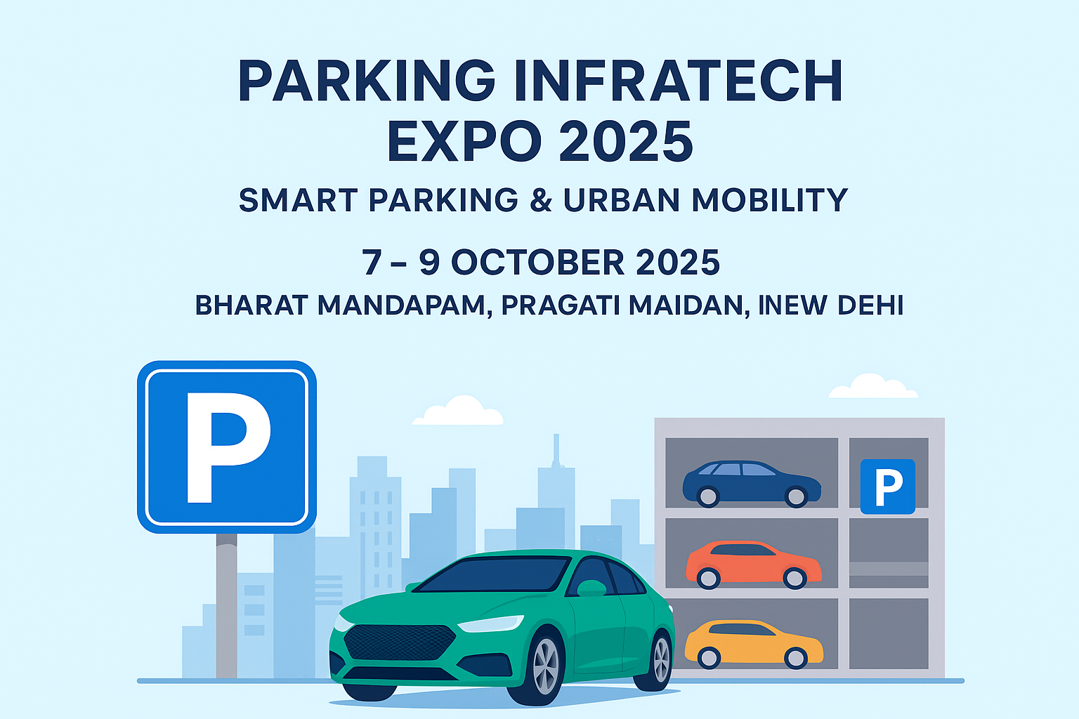 Parking InfraTech Expo 2025 | Smart Parking & Urban Mobility in New Delhi