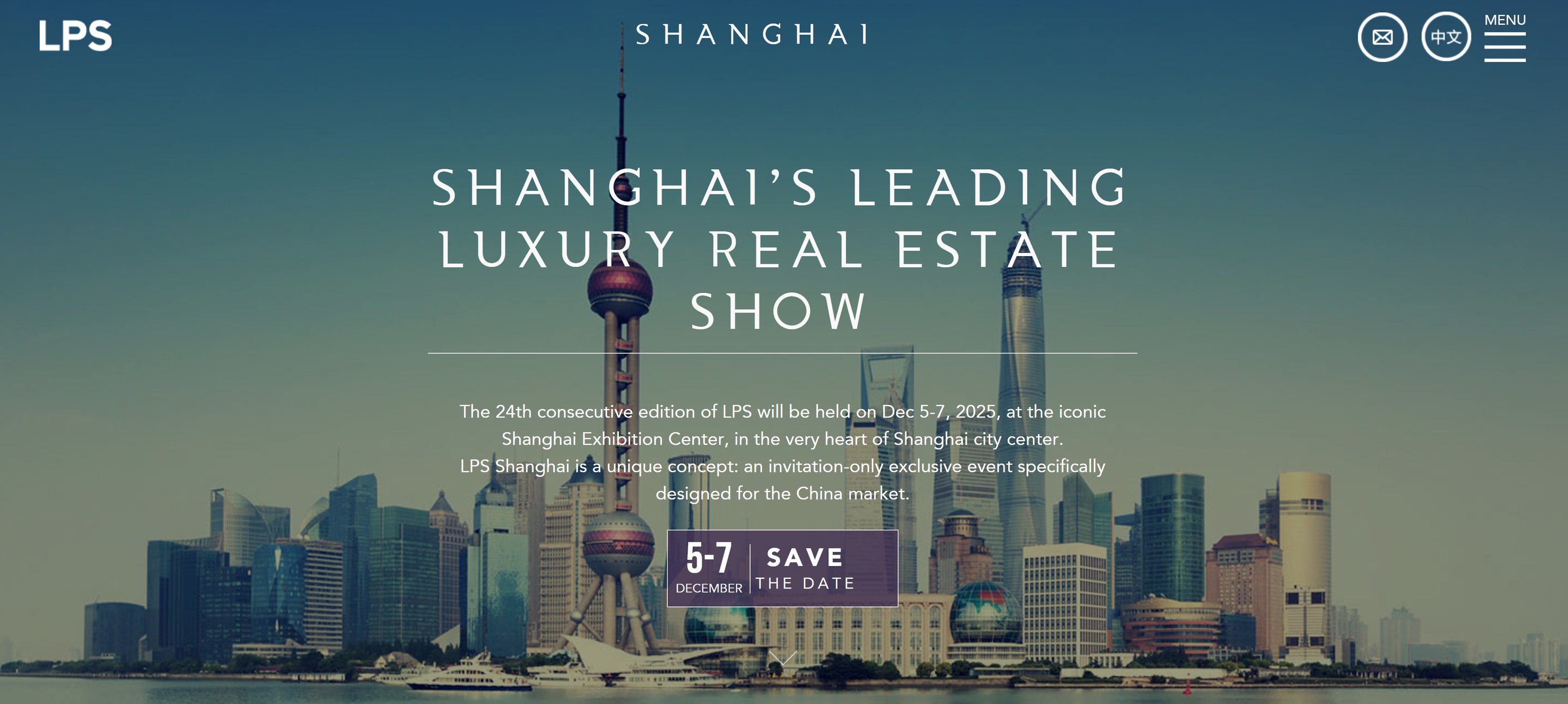 LPS — Luxury Property Show Shanghai 2026